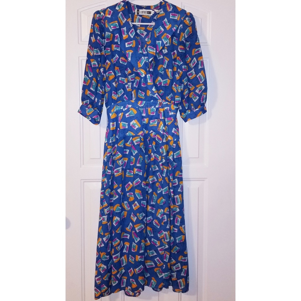 Vintage SK & Company Dress Size 6 - Picture 1 of 7